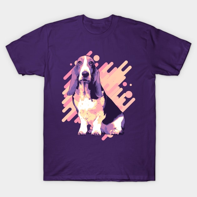 Basset Hound T-Shirt by Nartissima